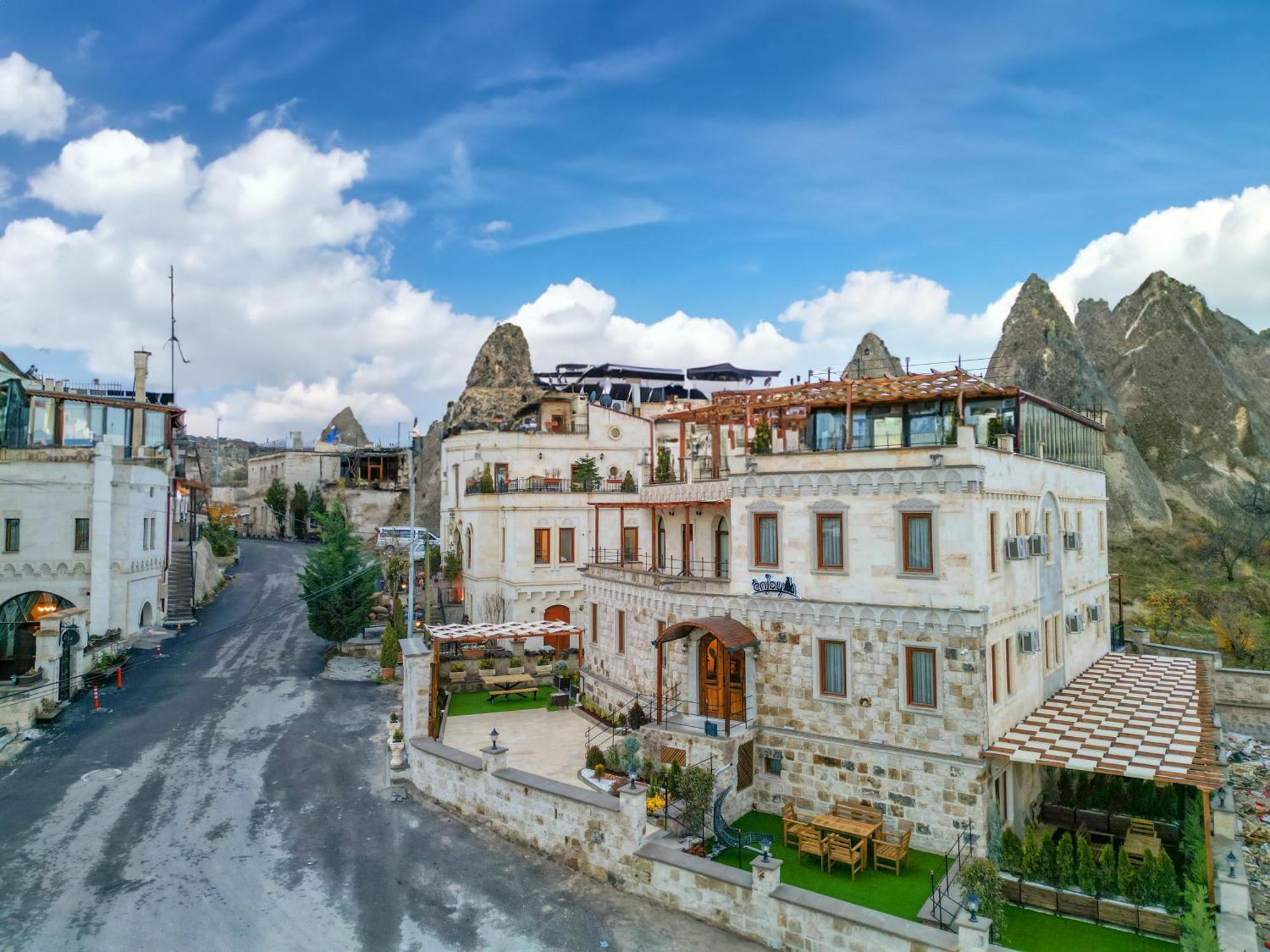 Enjoy Stone Hotel Goreme Bagian luar foto