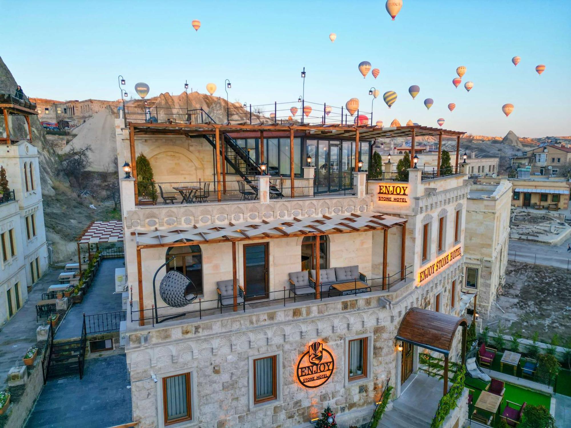 Enjoy Stone Hotel Goreme Bagian luar foto